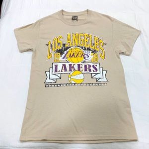 Cream Lakers Graphic Tee